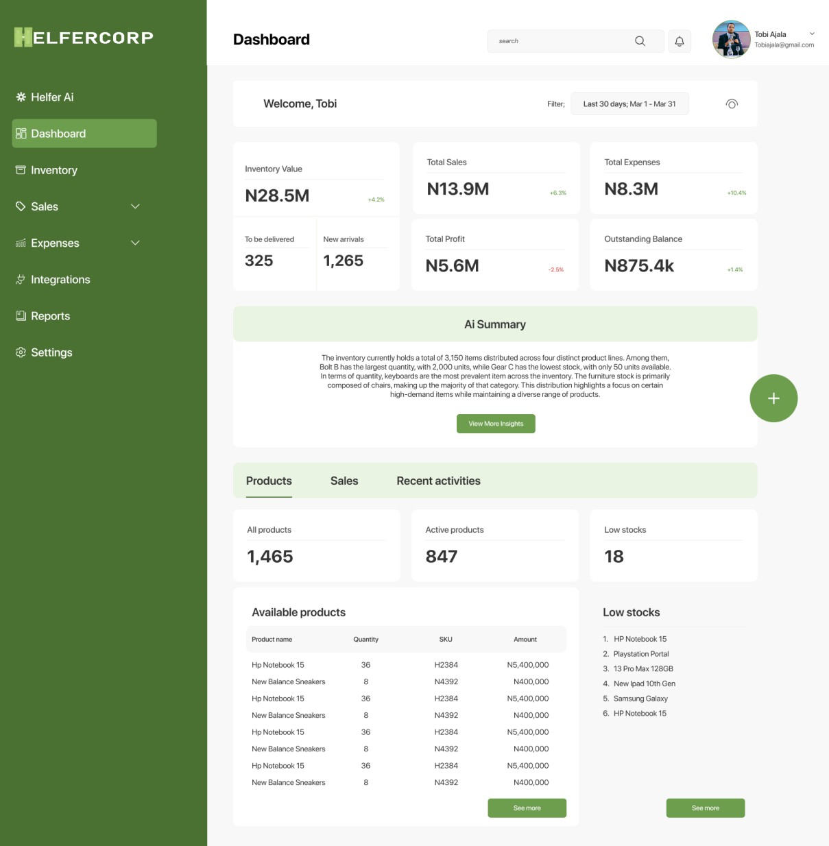 Everything you need for your business and more